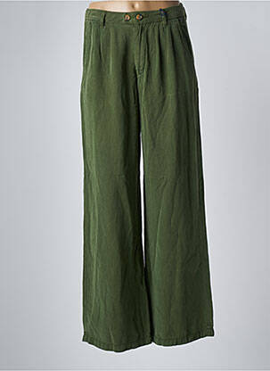 Pantalon large vert FREEMAN T.PORTER pour femme