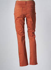 Pantalon slim orange GUY DUBOUIS pour femme seconde vue