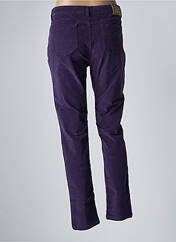 Pantalon slim violet LE PETIT BAIGNEUR pour femme seconde vue