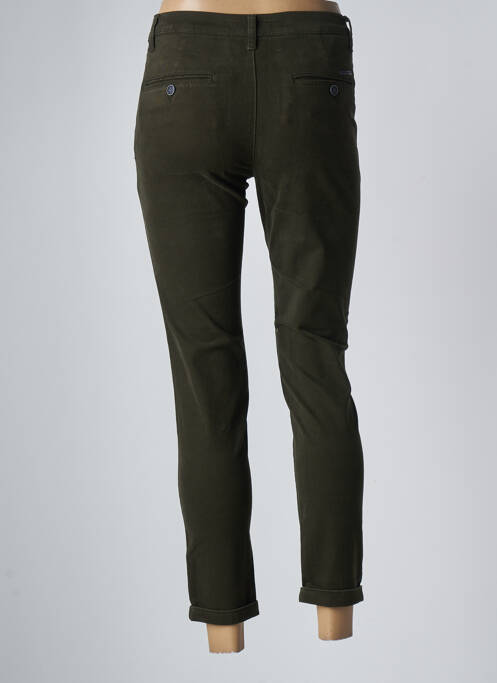Pantalon 7/8 vert LCDN pour femme