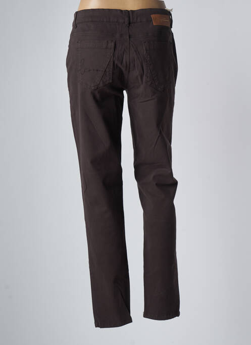 Pantalon slim marron LOLA ESPELETA femme