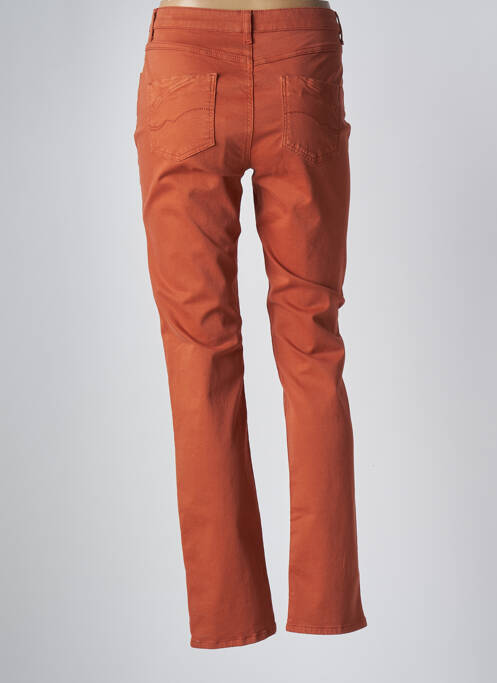 Pantalon slim orange GUY DUBOUIS pour femme