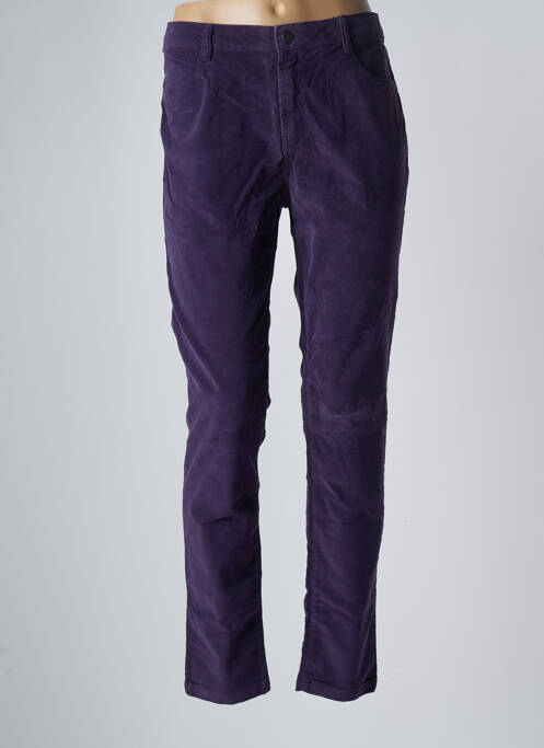 Pantalon slim violet LE PETIT BAIGNEUR pour femme