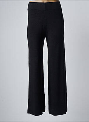 Pantalon droit stretch taille normale noir KAFFE femme