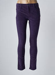 Pantalon slim taille normale taille normale violet LE PETIT BAIGNEUR femme