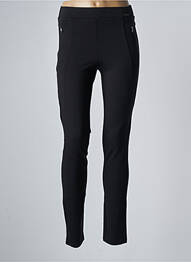 Pantalon slim taille élastique taille normale noir ANDAM femme