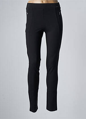 Pantalon slim taille élastique taille normale noir ANDAM femme