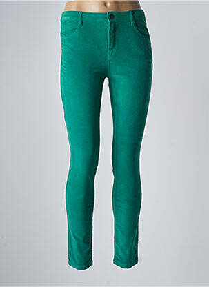 Pantalon slim skinny taille normale vert LE PETIT BAIGNEUR femme