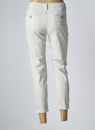 Pantalon 7/8 stretch taille normale beige LCDN femme
