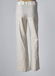 Pantalon droit beige GREGORY PAT pour femme seconde vue