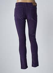 Pantalon slim violet LE PETIT BAIGNEUR pour femme seconde vue