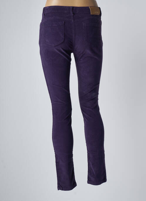 Pantalon slim taille normale taille normale violet LE PETIT BAIGNEUR femme