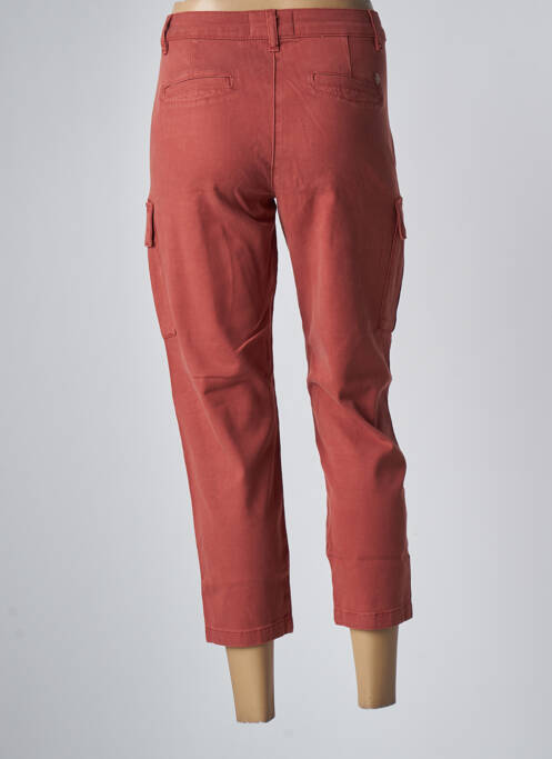 Pantalon cargo marron FREEMAN T.PORTER pour femme