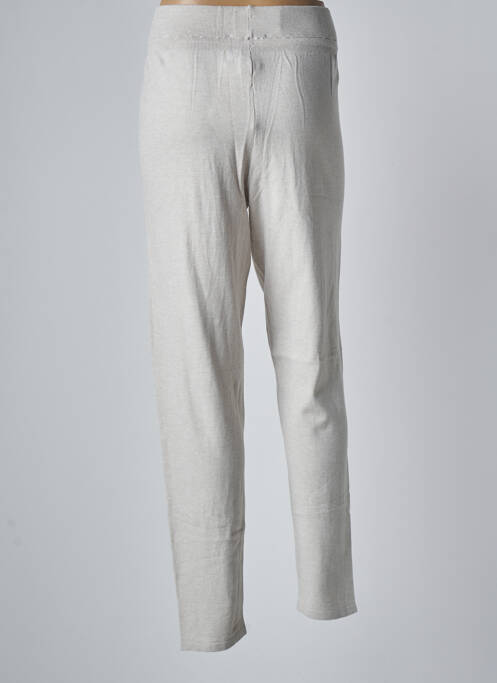 Pantalon slim beige ANDAM pour femme