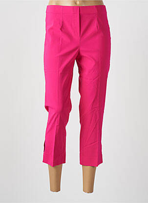Pantacourt taille haute taille haute rose FICELLE femme