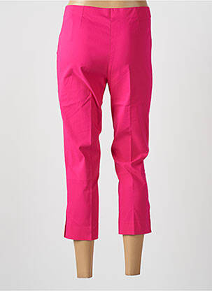 Pantacourt taille haute taille haute rose FICELLE femme