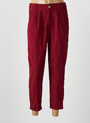 Pantalon 7/8 rouge KANOPE pour femme seconde vue