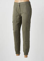 Pantalon cargo vert LCDN pour femme seconde vue
