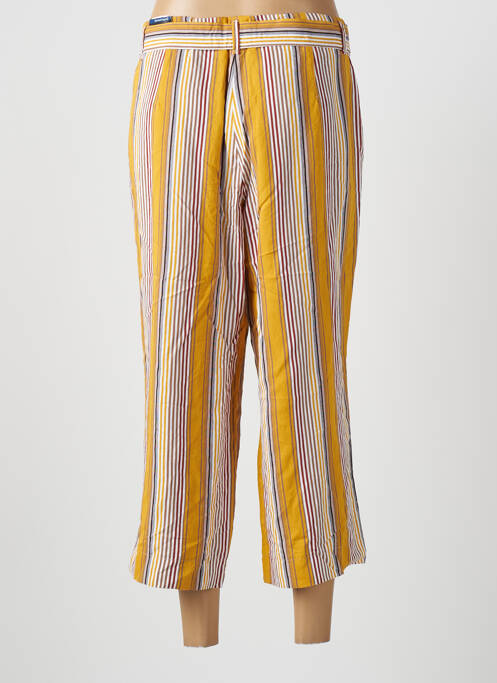 Pantacourt jaune TONI pour femme