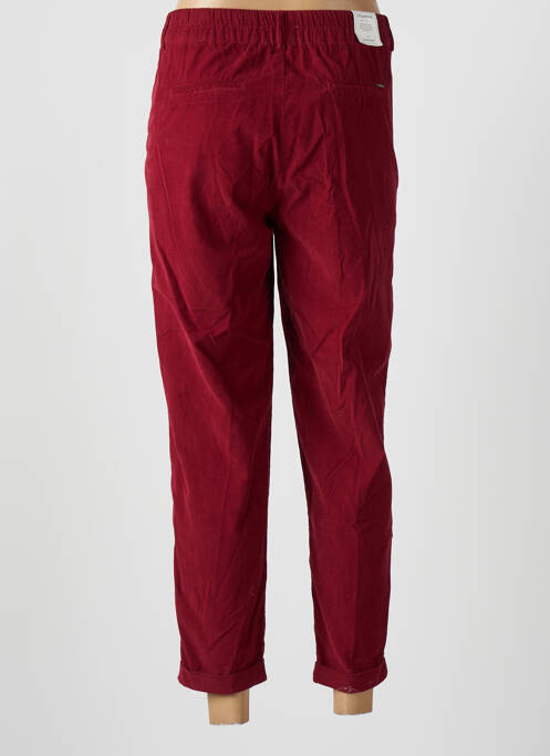 Pantalon 7/8 rouge KANOPE pour femme