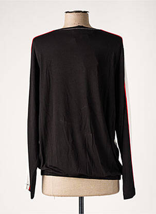 Top stretch manches longues noir TUZZI femme
