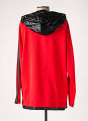 Sweat-shirt à capuche rouge TUZZI pour femme seconde vue