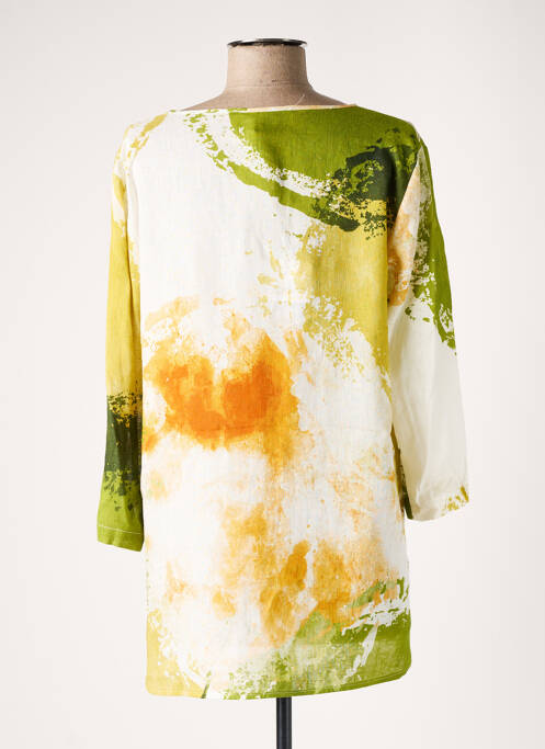 Tunique manches longues vert ORTO BOTANICO pour femme