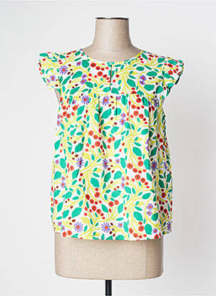 Top manches courtes manches courtes vert MARELLA femme