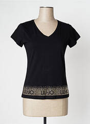 T-shirt noir LIU JO pour femme seconde vue