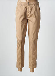 Pantalon 7/8 stretch taille normale beige LIU JO femme