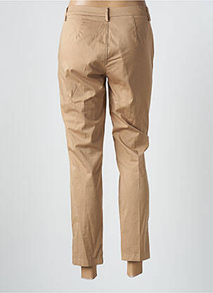 Pantalon 7/8 stretch taille normale beige LIU JO femme