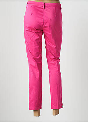 Pantalon 7/8 stretch taille normale rose LIU JO femme