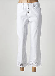 Pantalon 7/8 blanc LIU JO pour femme seconde vue