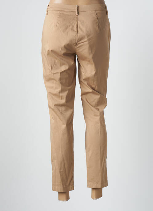 Pantalon 7/8 stretch taille normale beige LIU JO femme