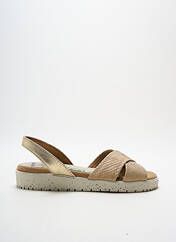 Sandales/Nu pieds beige WONDERS pour femme seconde vue