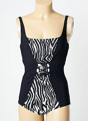 Maillot de bain 1 pièce haut soutien-gorge emboitant haut soutien-gorge emboitant noir LISE CHARMEL femme