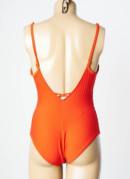 Maillot de bain 1 pièce orange LISE CHARMEL pour femme