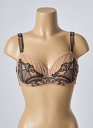 Soutien-gorge légère et transparente haut soutien-gorge emboitant beige LOUISA BRACQ femme