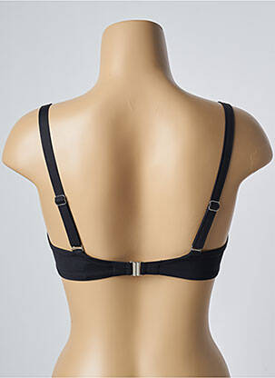 Haut de maillot de bain stretch haut soutien-gorge emboitant noir ANTIGEL femme