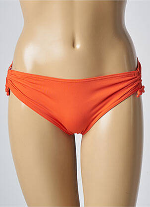 Bas de maillot de bain orange NICOLE OLIVIER pour femme