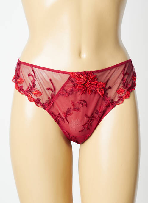 Tanga rouge LISE CHARMEL pour femme