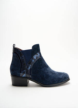 Bottines/Boots bleu EMILIE KARSTON pour femme