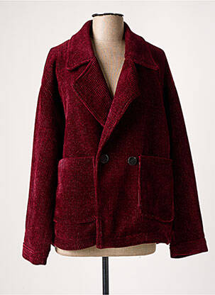 Manteau court rouge THE KORNER pour femme