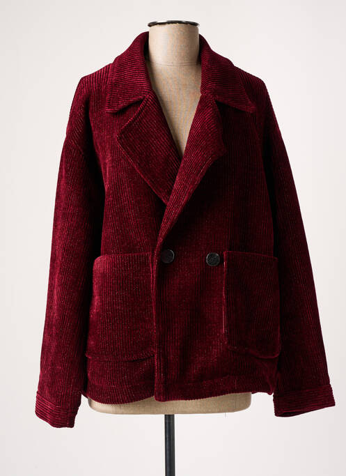 Manteau court rouge THE KORNER pour femme