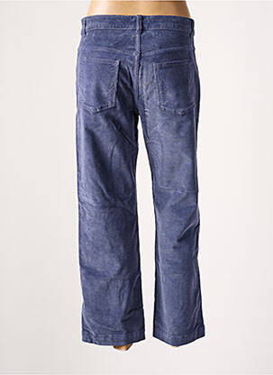 Pantalon 7/8 stretch taille normale bleu MUS & BOMBON femme