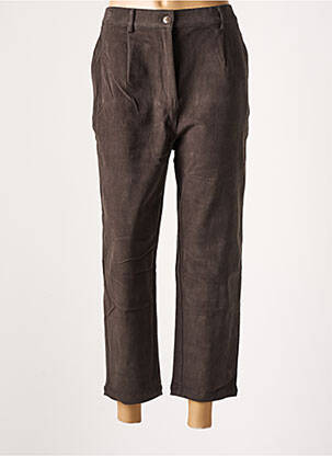 Pantalon 7/8 stretch taille normale gris THE KORNER femme