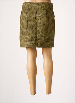 Jupe courte poches vert THE KORNER femme
