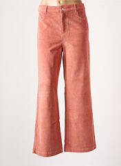 Pantalon flare rose MUS & BOMBON pour femme seconde vue