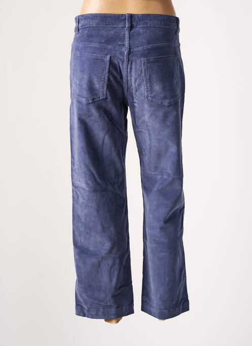 Pantalon 7/8 stretch taille normale bleu MUS & BOMBON femme