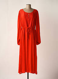 Robe longue rouge INTERDEE femme